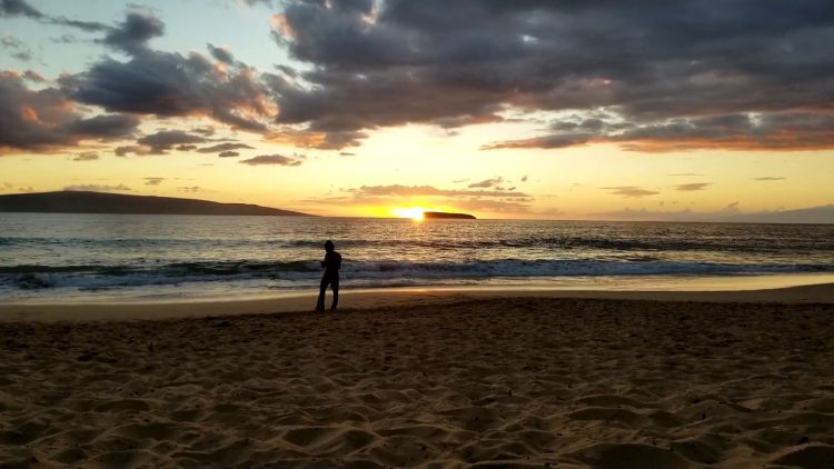 beach sunset babblesesh